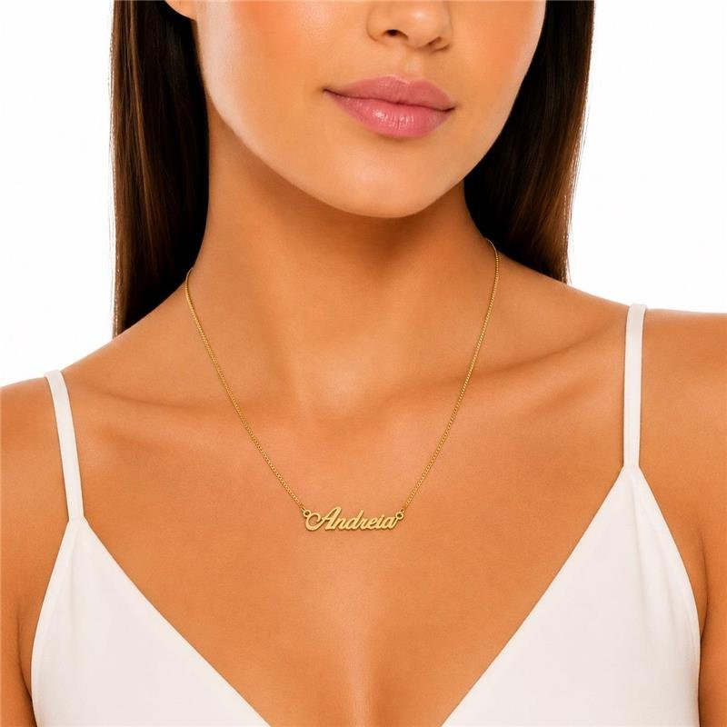 Gargantilha Personalizada Nome Andreia