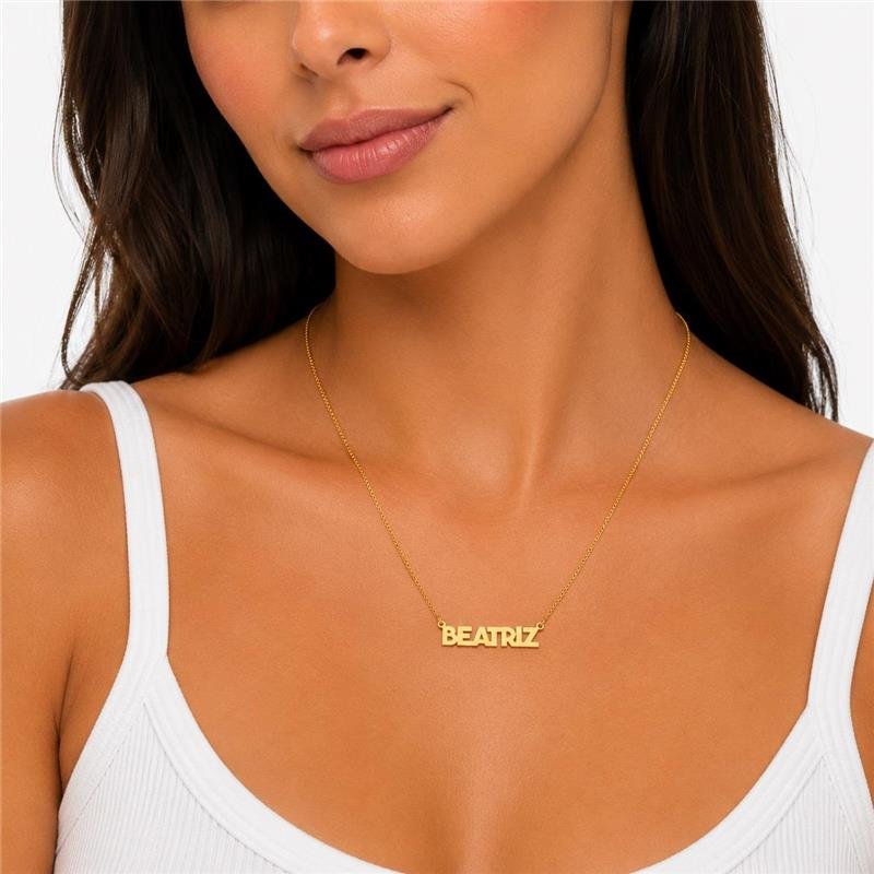 Gargantilha Personalizada Nome Beatriz