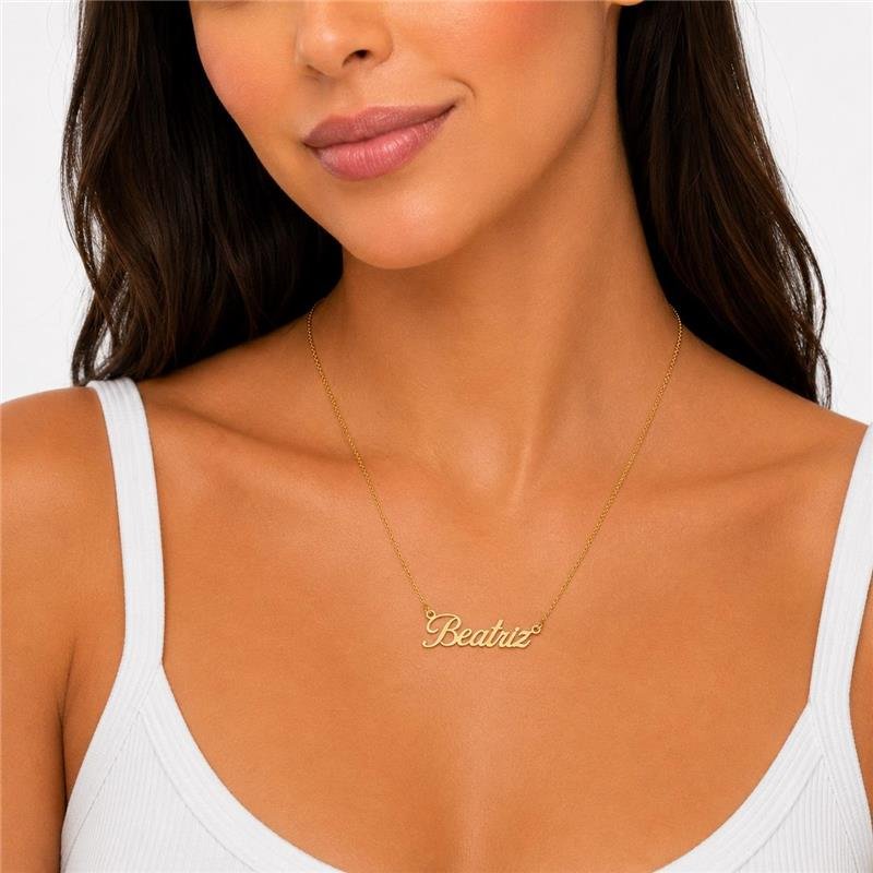 Gargantilha Personalizada Nome Beatriz
