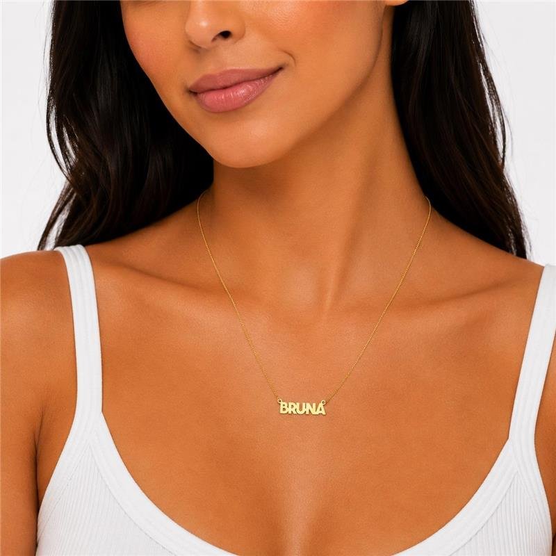 Gargantilha Personalizada Nome Bruna