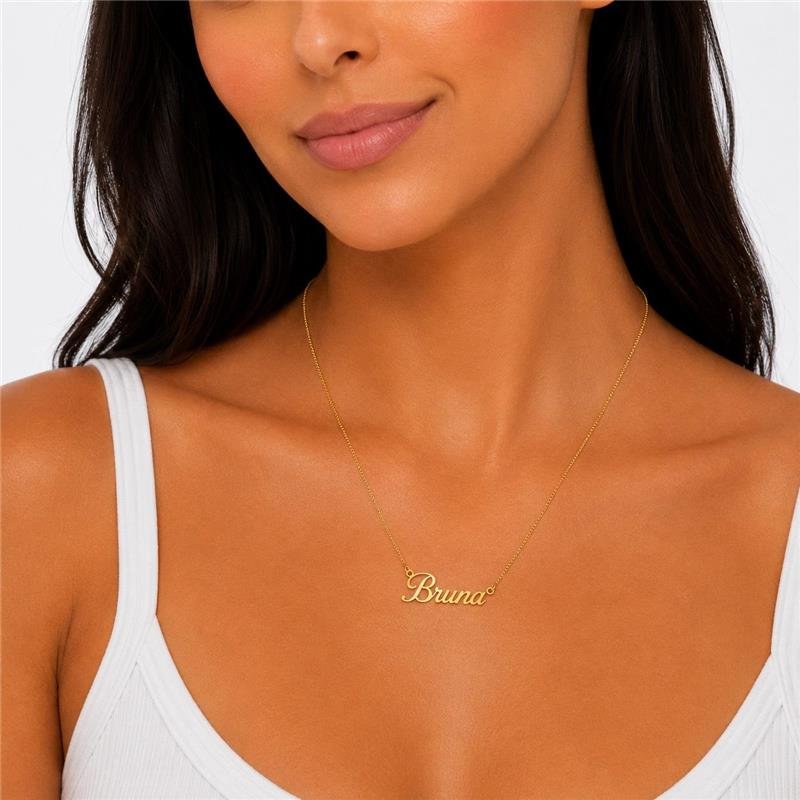 Gargantilha Personalizada Nome Bruna