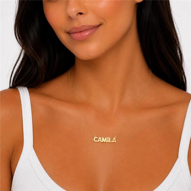 Gargantilha Personalizada Nome Camila
