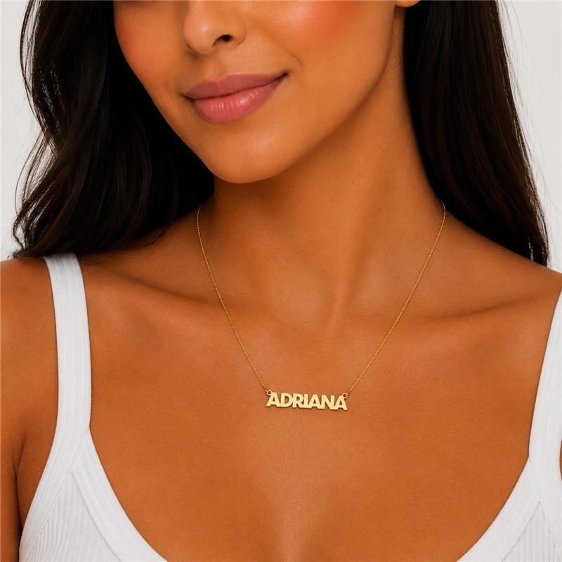 Gargantilha Personalizada Nome Adriana