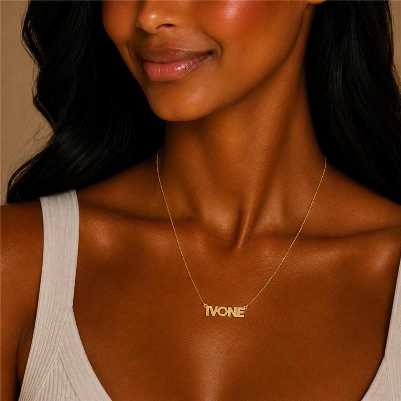 Gargantilha Personalizada Nome Ivone