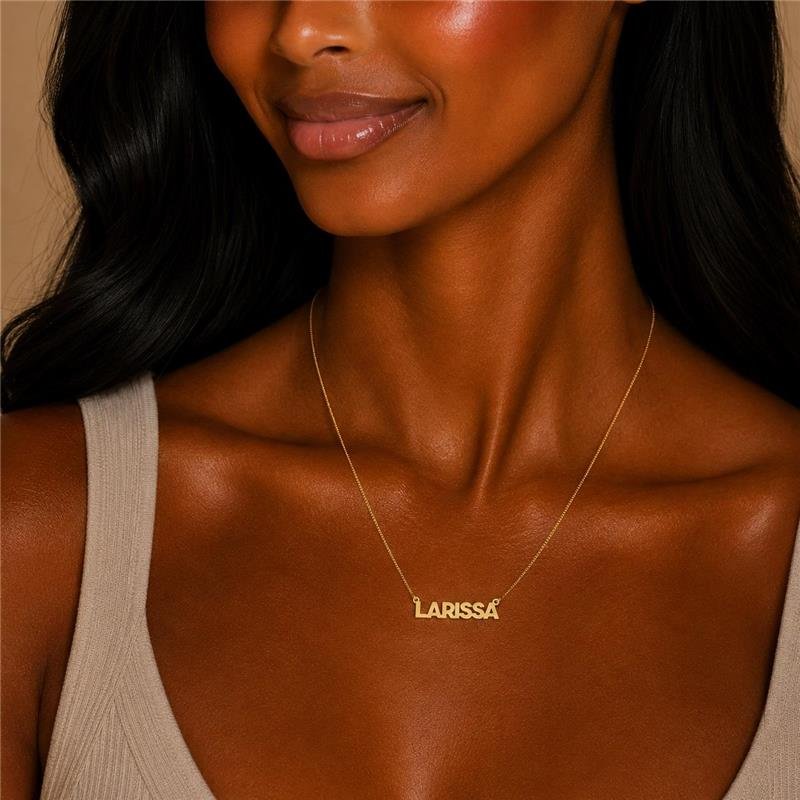 Gargantilha Personalizada Nome Larissa