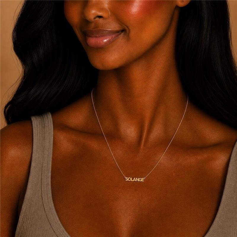 Gargantilha Personalizada Nome Solange