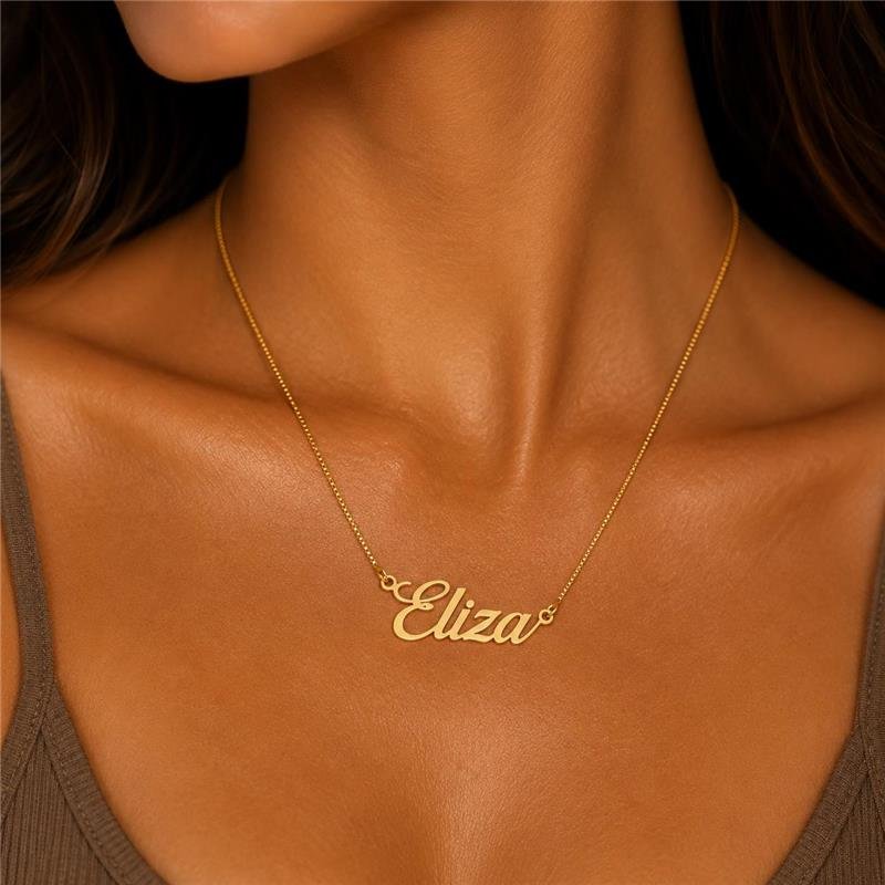 Gargantilha Personalizada Nome Eliza