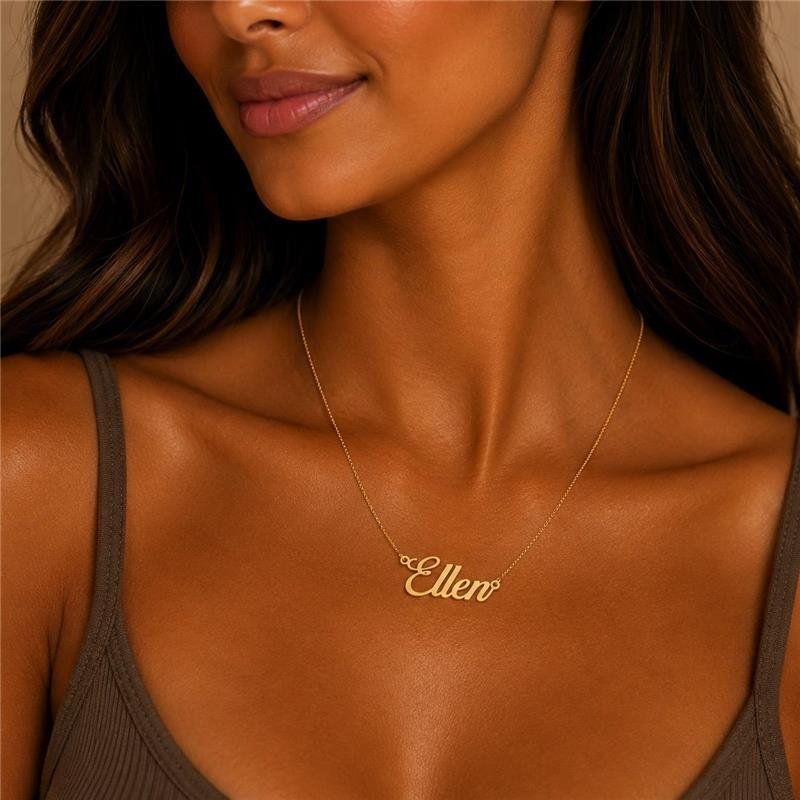 Gargantilha Personalizada Nome Ellen