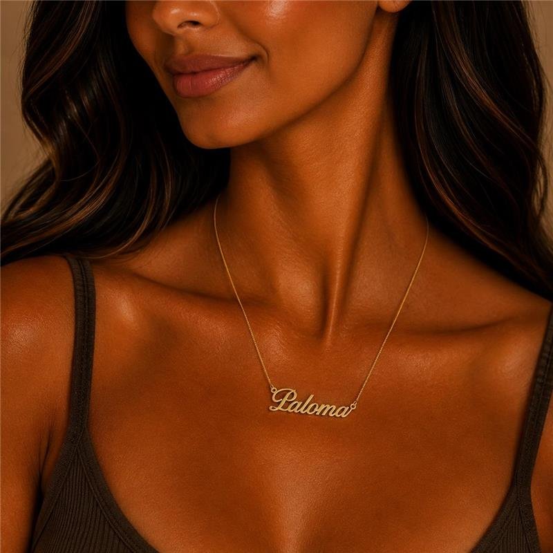 Gargantilha Personalizada Nome Paloma