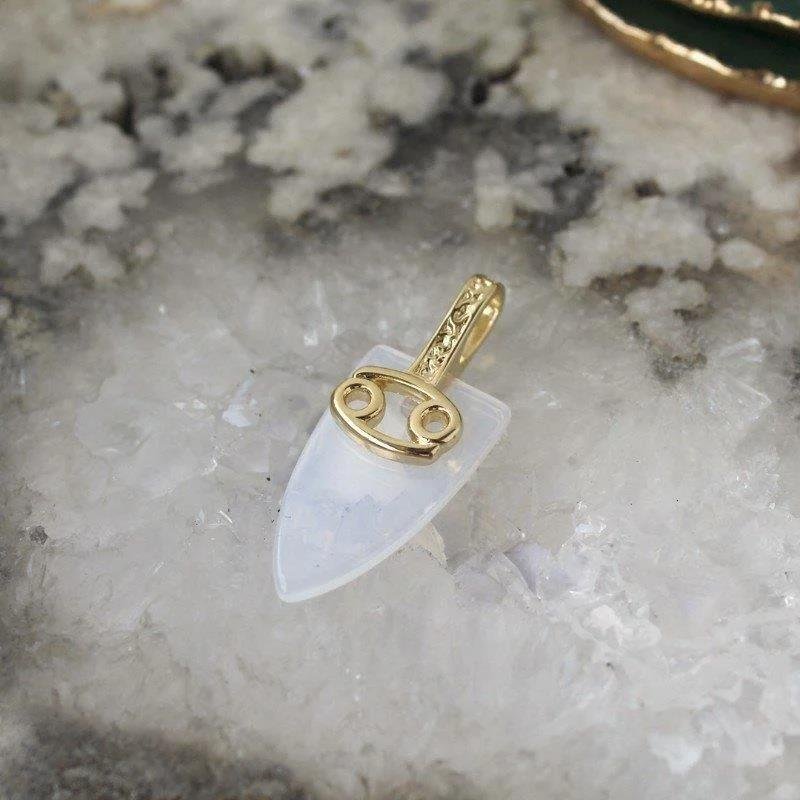 Colar Opalina Signo Câncer