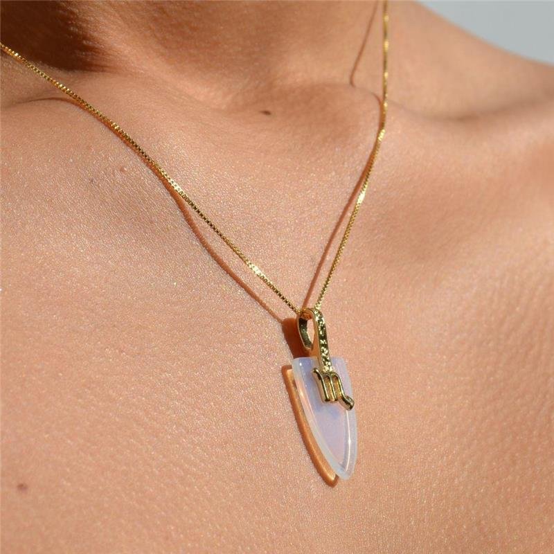 Colar Opalina Signo Escorpião
