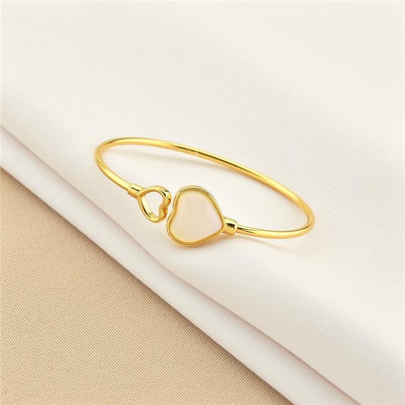 Bracelete Opalina Coração