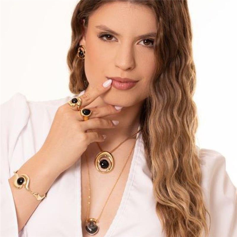 Conjunto Ágata Negra Orgânico