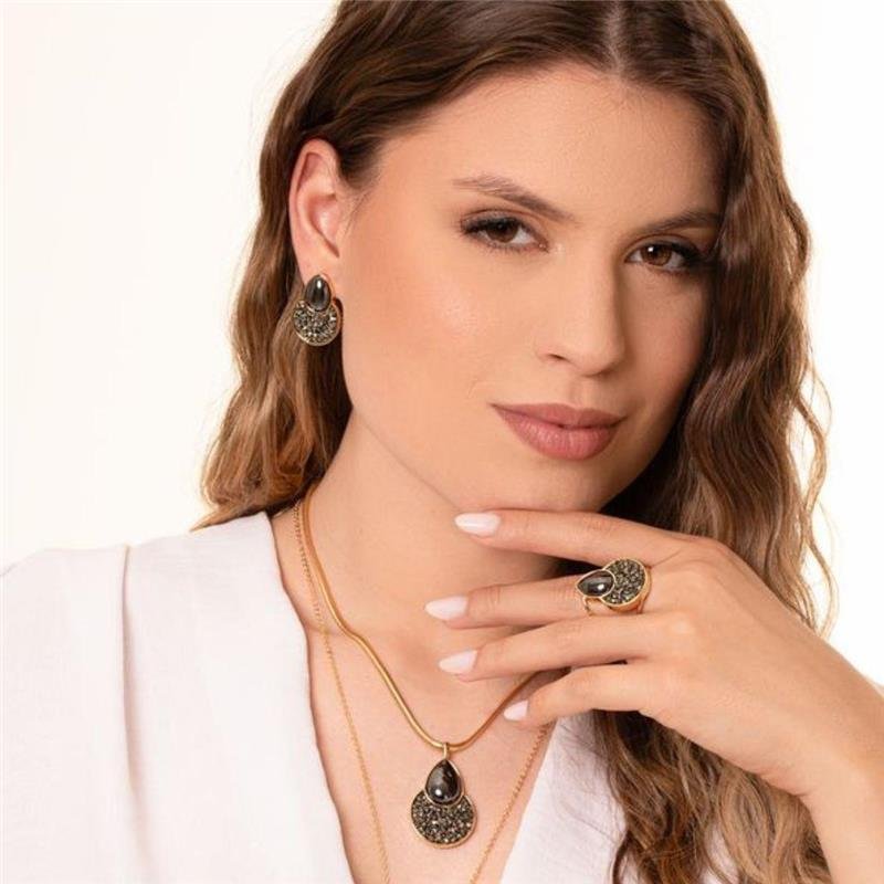 Conjunto Hematita e Pirita