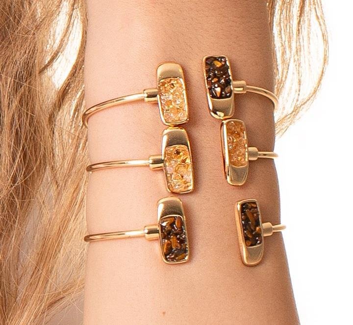 Bracelete Fragmentos Citrino 