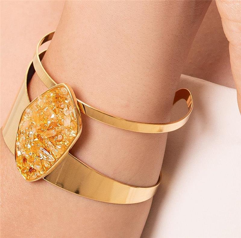 Bracelete Citrino Luxo